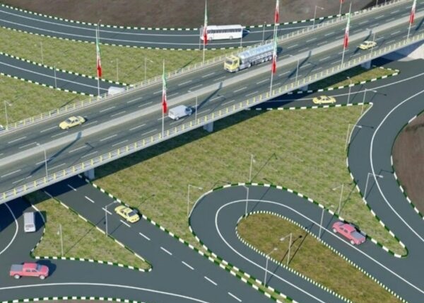 Zanjan Golshahr Intersection